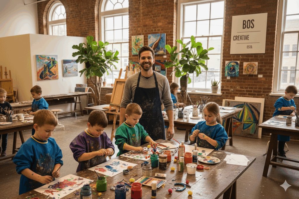 kids’ art sessions